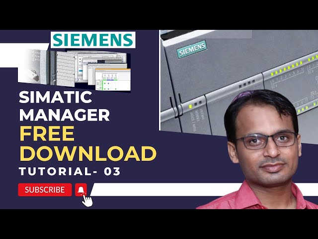 Siemens PLC Training 3 - Siemens Simatic Manager PLC Software Free.