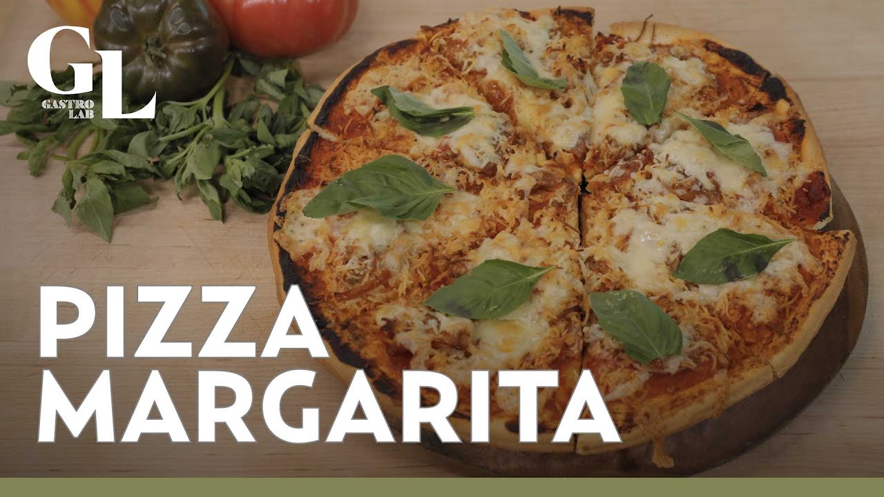 ¡Pizza margarita! Receta italiana paso a paso