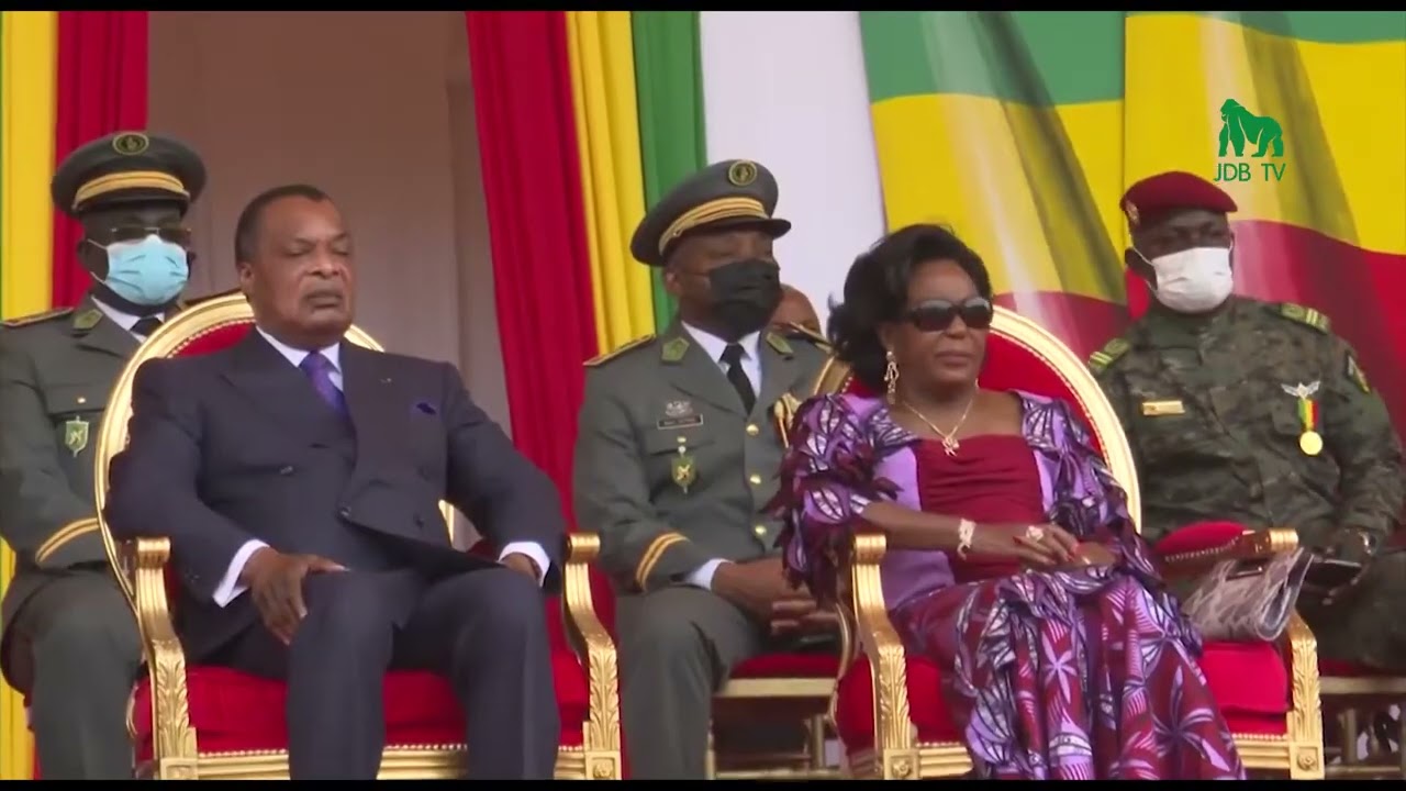 Le Défilé militaire à l'occasion du 62è anniversaire de l'indépendance du Congo