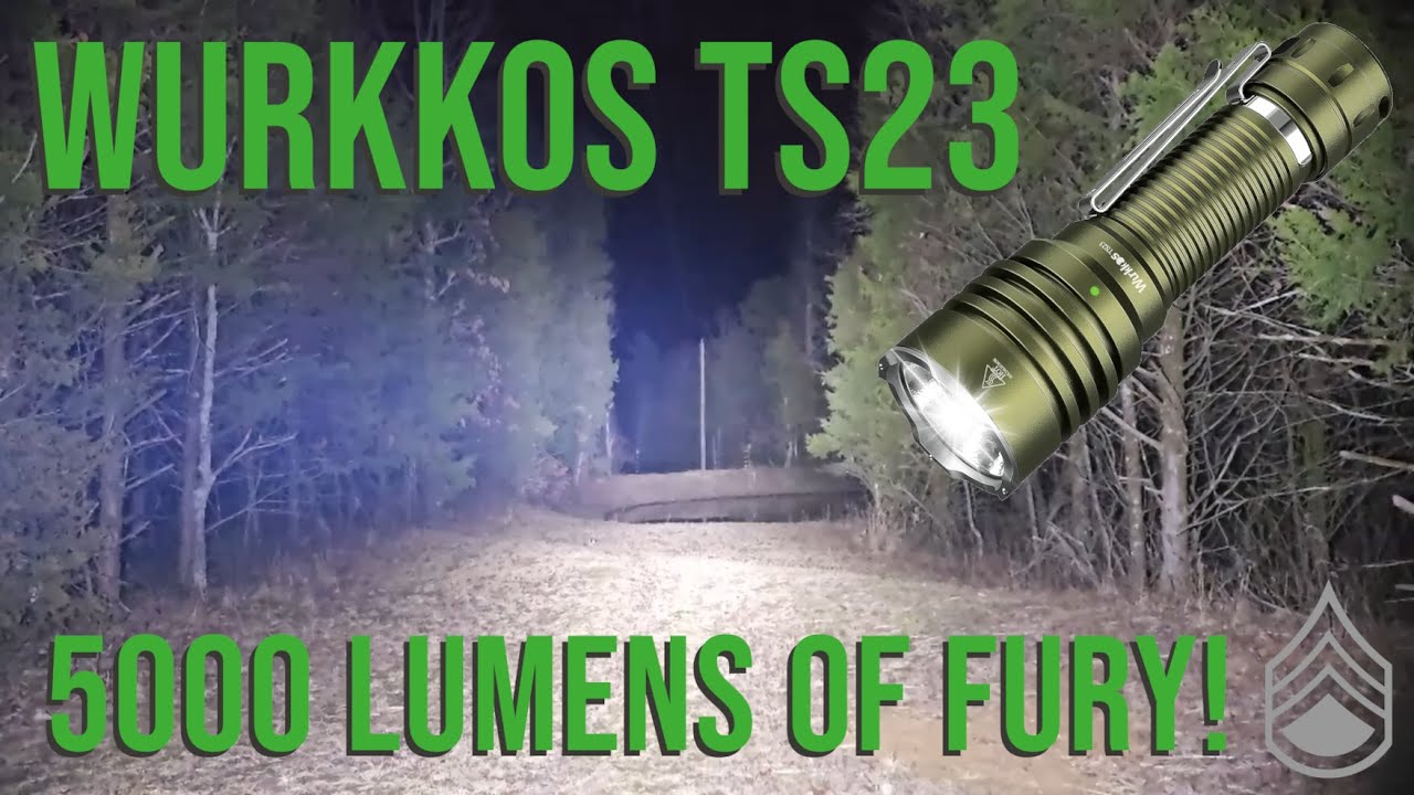 Wurkkos TS23 - 5000 Lumens of Fury! - YouTube