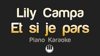 Lily Campa - et si je pars (Karaoke)