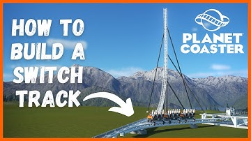 *NO MODS* How to Build a Working Swing Launch and Switch Track in Planet Coaster 2
