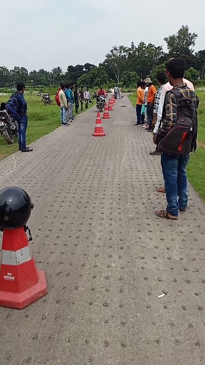 Driving test for driving licence in west bengal.