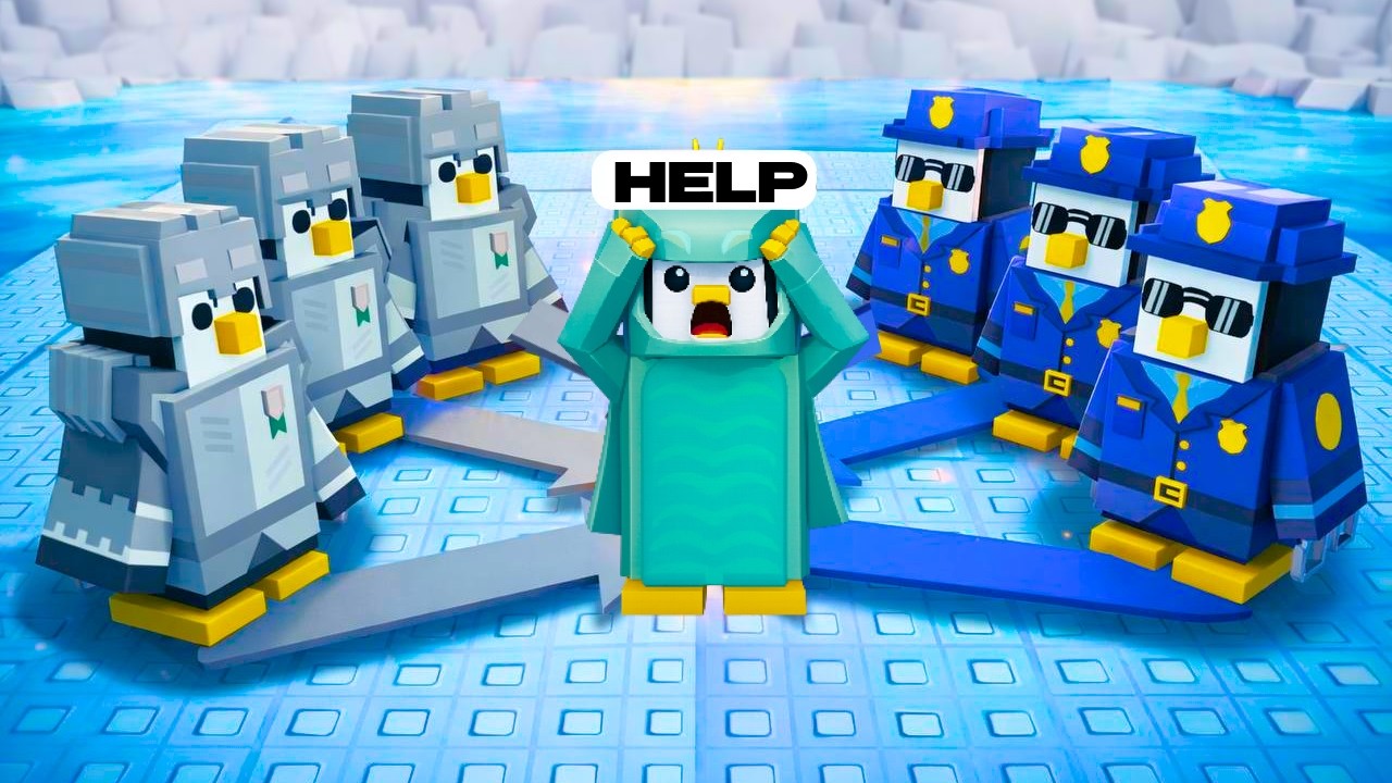 ROBLOX Knockout 🐧Funny Moments New Update (TEAM BATTLES)