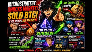 Bitcoin SHOCK! 🚨 MicroStrategy Sells BTC as Ethereum EXPLODES! Altseason Begins?