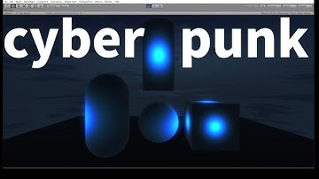 Unityでサイバーな感じを出す方法　Bloom cyber punk