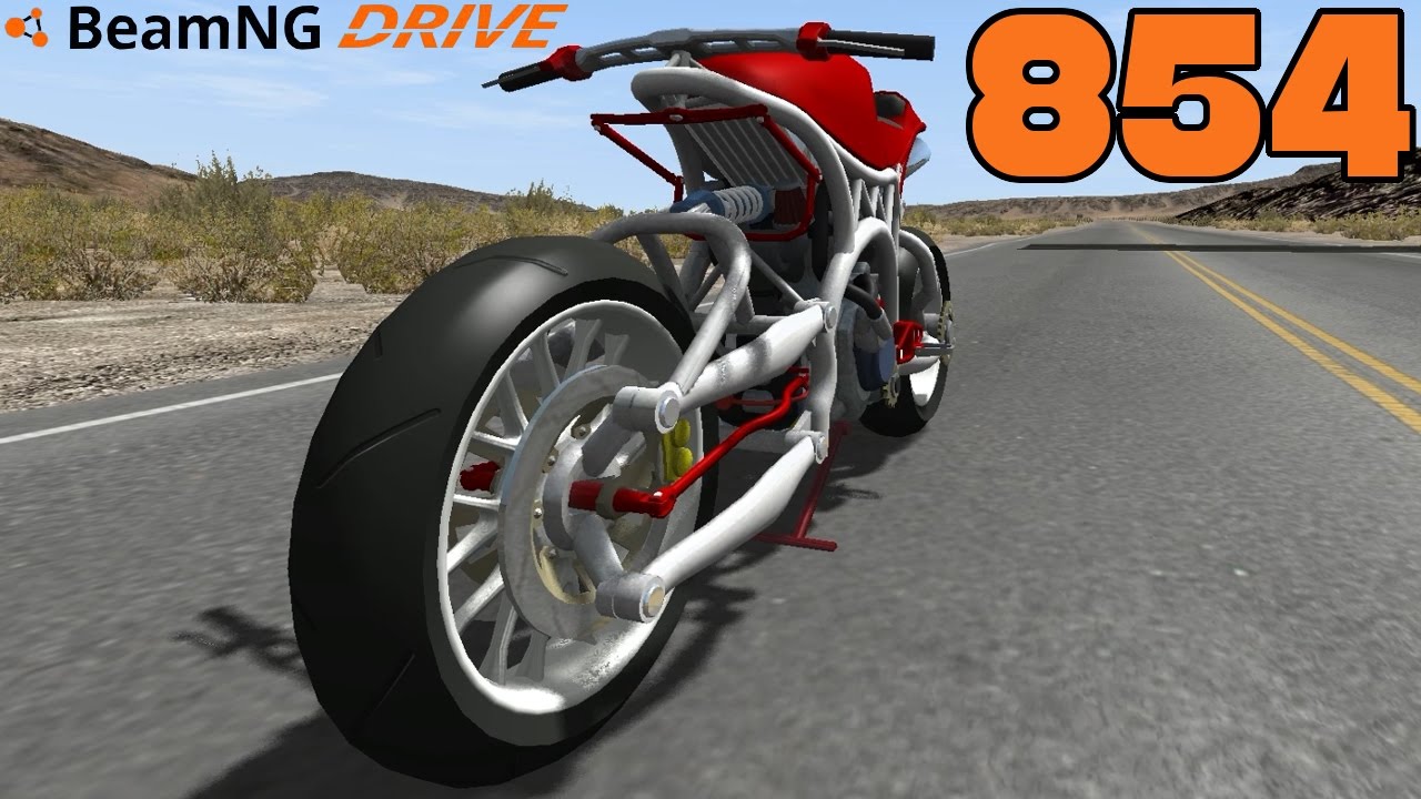 BeamNG Drive I SPORT BIKE 854 [Alpha] YouTube