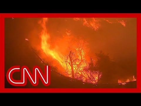 Multiple wildfires scorch Southern California