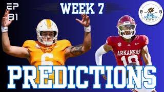 SEC Week 7 PREDICTIONS | Cluster-Breaking Saturday: Alabama-Mizzou, Arkansas-Tennessee, & MORE!
