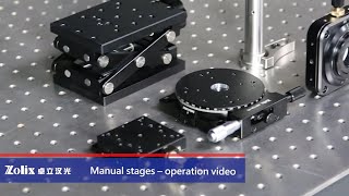 Manual Stage Operation Video