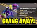 GIVING AWAY RARE SPRITES IN FORTNITE! (ZERO POINT SPRITE)