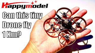 Can this tiny drone fly 1Km?  Mobula 7 VTX & Range test @ 500Hz