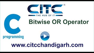 Tutorial video on Bitwise Or Operator in C language