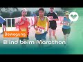 Marathon trotz Sehbehinderung