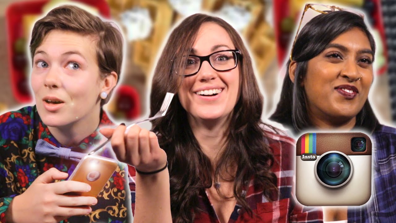 People Try to Eat Without Instagramming (BUZZFEED PARODY) - Moving Mind Studio