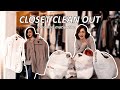 CLOSET CLEAN-OUT / DONATING CLOTHES *cleaning motivation*