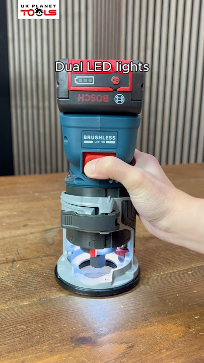 Bosch Flagship Palm Router GKF 18V-8 packed with high-end features #boschtools #powertools