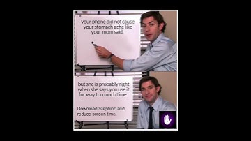 StepBloc is the only app that changes you screen time habits #office #theoffice #screentime #opal