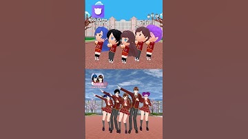 Dance viral tiktok SSS  vs BUD game😱 #sakuraschoolsimulator  @budcreate #bud #budcreate #budgame