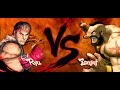 street fighter 4 | Ryu vs Zangief full fight