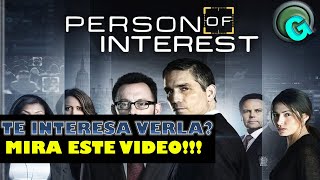 📢Person Of Interest SERIE | ¿Te Interesa Verla? Sin Spoilers | Que Te PODRIAS VER