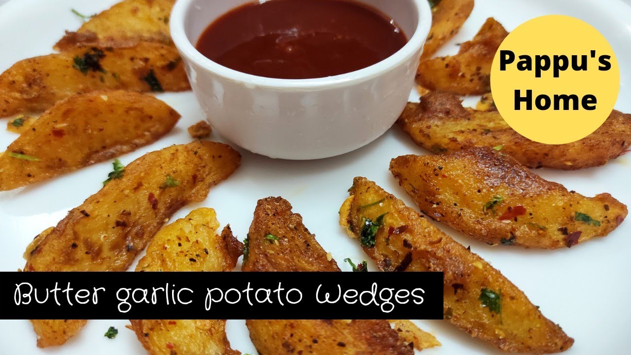 butter garlic potato wedgespotato wedges in tamilpotato recipessnack