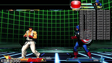 MARVEL VS CAPCOM 3 Input Lag - XBOX360