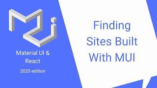 React Material Ui 30 Finding Sites Built With Mui And Using Them As Inspiration Exdanles