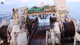 Inside trawler fishing vessel