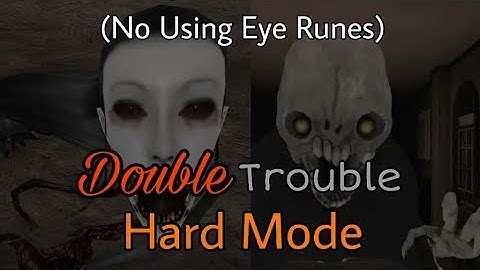 Eyes - The Horror Game - Double Trouble Hospital Hard Mode (No Using Eye Runes)