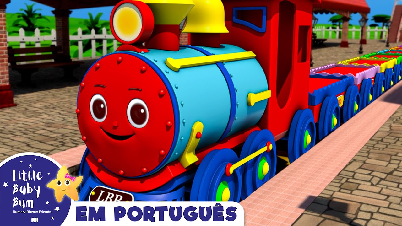 🚂 O Trem das Cores 🚂 | 2 HORAS DE LBB | Little Baby Bum em Português | Músicas Infantis e Desenhos
