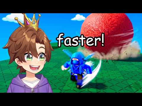 +1 Speed Ninja Escape on Roblox BUT I Become To FAST!
