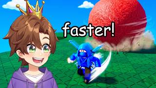 +1 Speed Ninja Escape on Roblox BUT I Become To FAST! screenshot 5