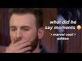 what did he say moments 😳 || ✨marvel cast edition✨  (18+ edition)
