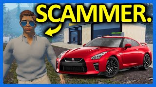 This Nissan GTR Owner Scammed Me in Pumping Simulator