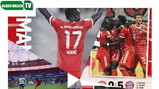 début intéressant pour sadio Mane avec le Bayern