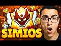 MAÑANA BRAWL TALK SIUUU y HOY COMPETITIVO con SIMIOS en MI EQUIPO