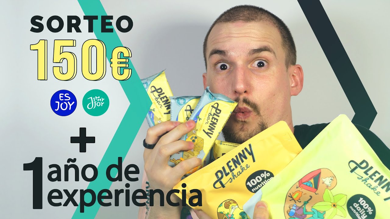 SORTEO 150 € + Jimmy Joy tras un año tomando batidos sustitutivos