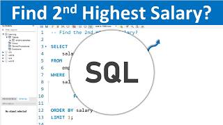 Find 2nd Highest Salary in SQL | Interview Question with Easy Explanation (Hindi)