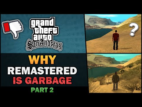 Видео: GTA SA - Why Remaster is Garbage? [Part 2] - Feat. BadgerGoodger