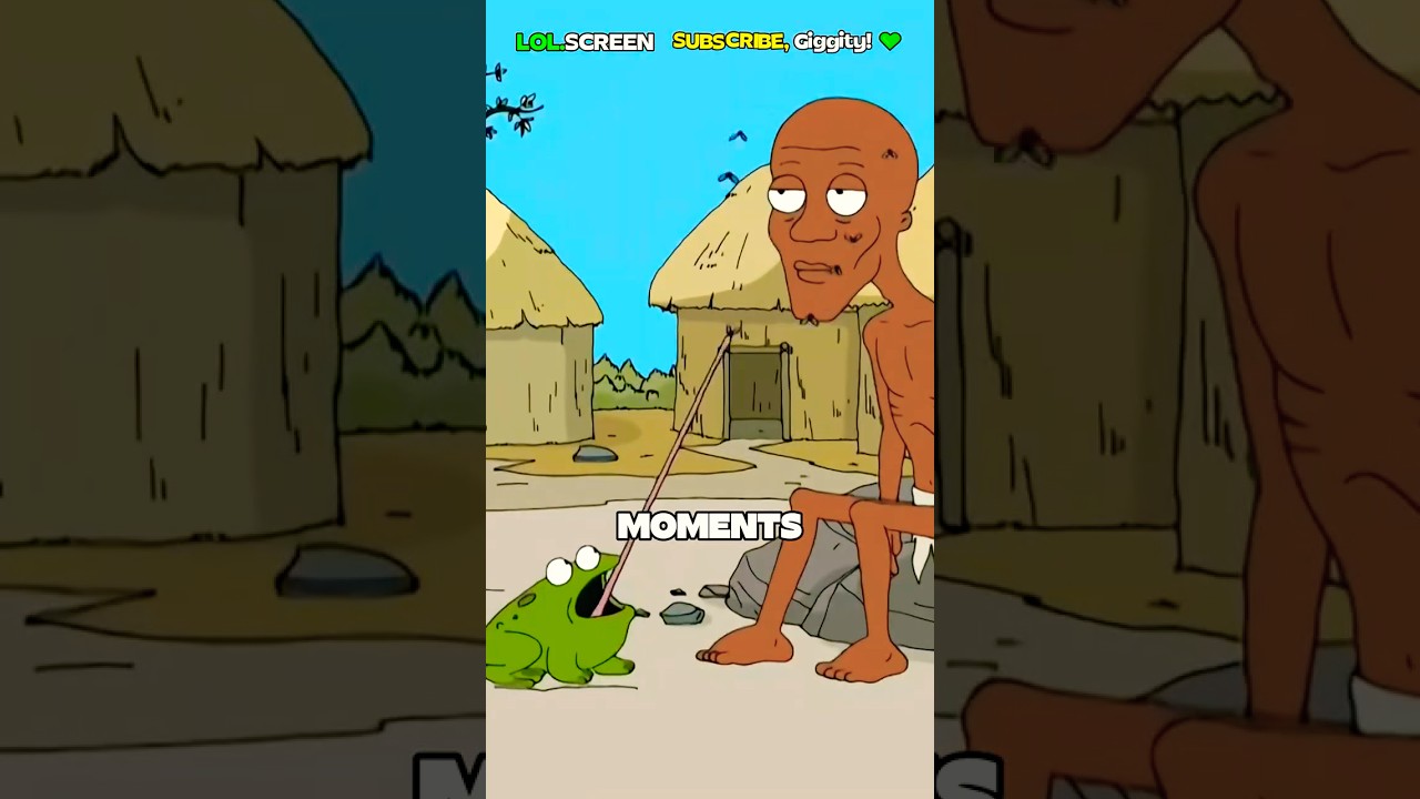 The 3 Funniest Frog Moments In Family Guy #shorts