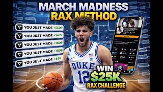 How to make raxs with March Maness on the Real Sports App