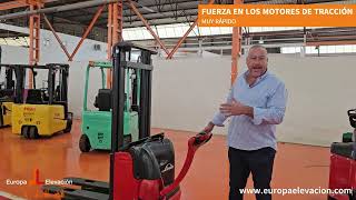 LINDE L10 APILADOR ELECTRICO DE 1000 KG EN VENTA