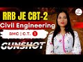 RRB JE CBT-2 Civil Engineering: BMC & Concrete - Quick Revision (Part 1) #rrbjecbt2 #civil