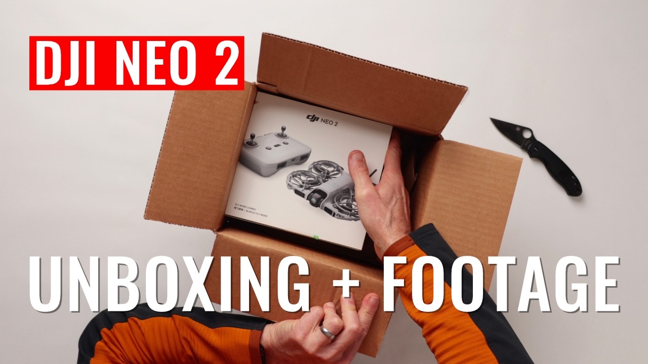 Распаковка DJI Neo 2, первые впечатления и примеры видео