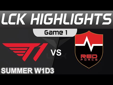 T1 vs NS Highlights Game 1 LCK Summer Season 2022 W1D3 T1 vs Nongshim RedForce by Onivia