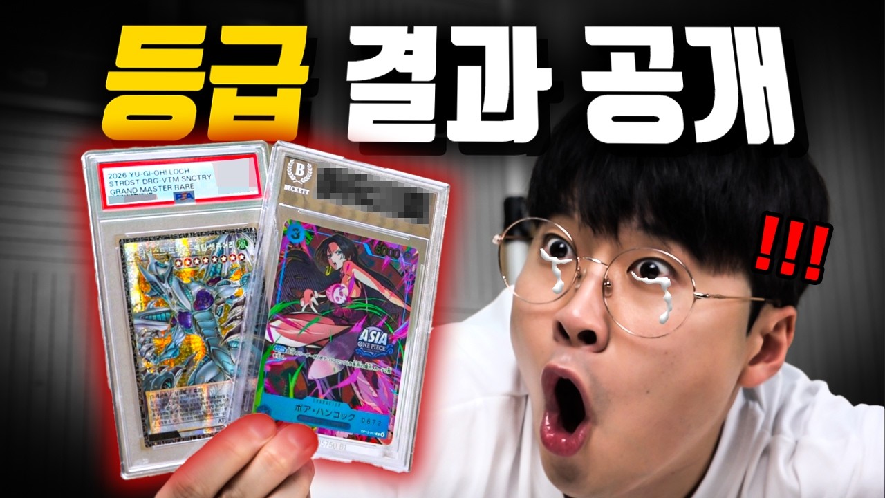 드디어 돌아온 비싼 자식들!! [BGS 카드감정 결과]