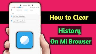 How to Clear History On Mi Browser | Clear History | Mi Browser Clear History | Mi Browser screenshot 2