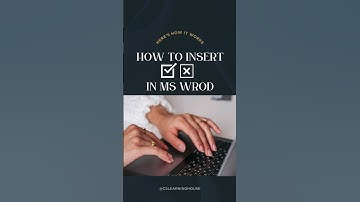 How to insert checkbox in MS Word