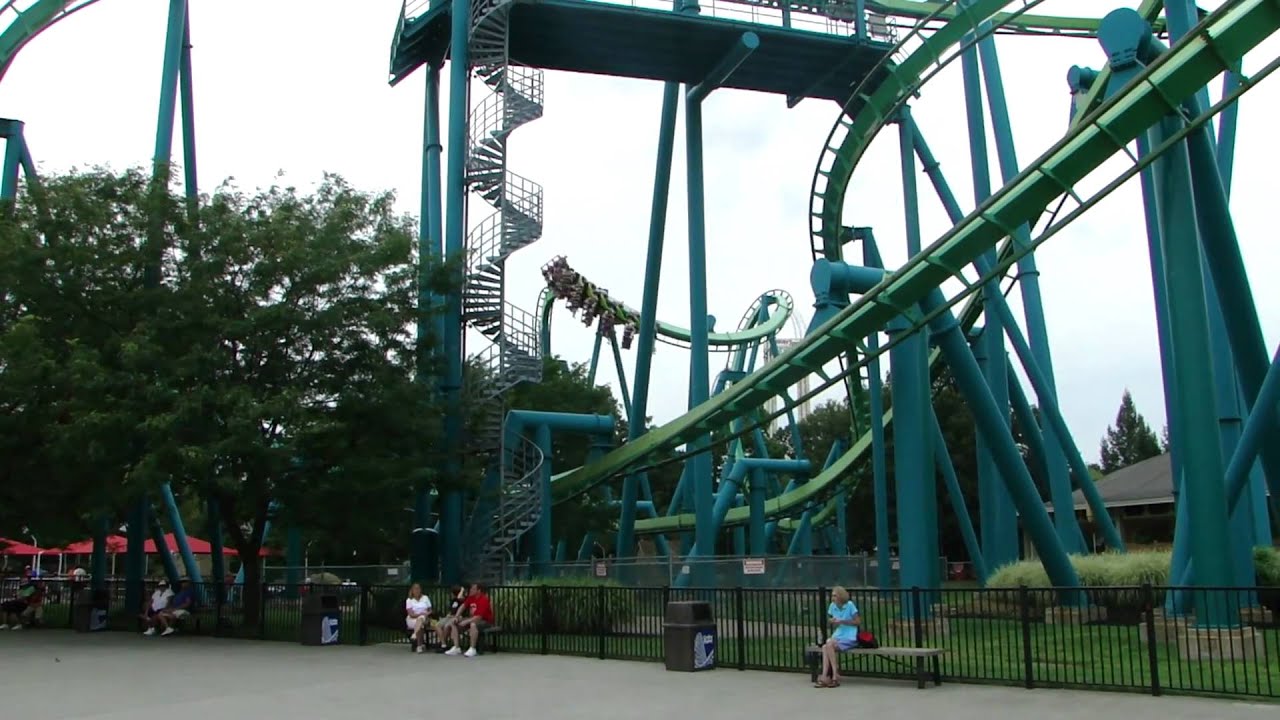 Raptor - Cedar Point - off ride - YouTube